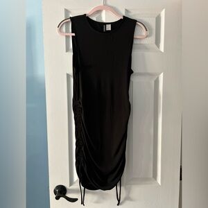 H&M cinch tie side dress